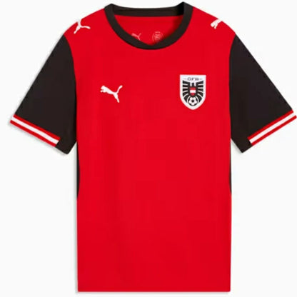Austria 2026 Kids World Cup Home Jersey Shirt