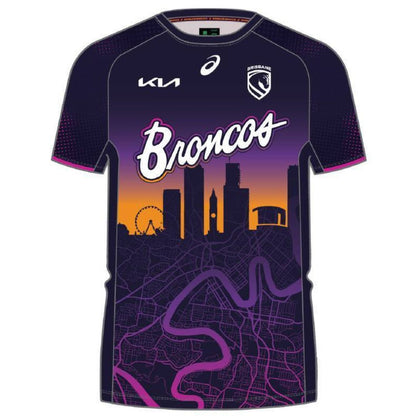 Brisbane Broncos 2026 Run Out Shirt