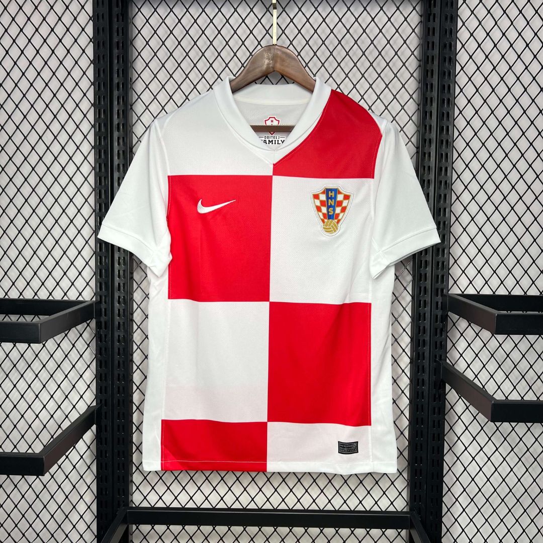 Croatia Euro 2024 Home Jersey Shirt
