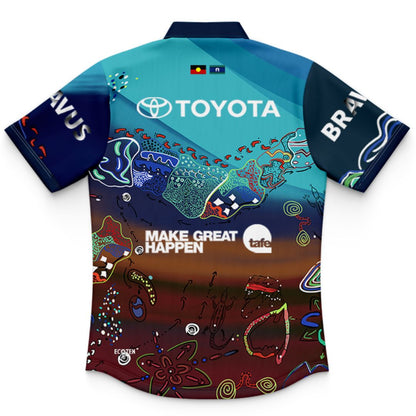 North Queensland Cowboys 2026 Indigenous Kids Polo Shirt
