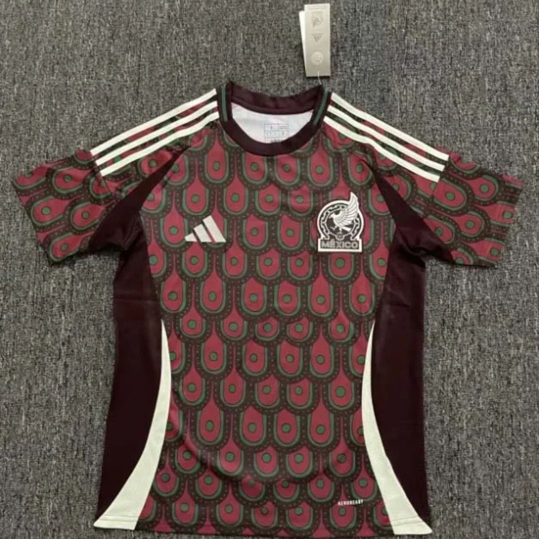 Mexico 2024 Home Jersey Shirt (Add Your Own Name & Number)