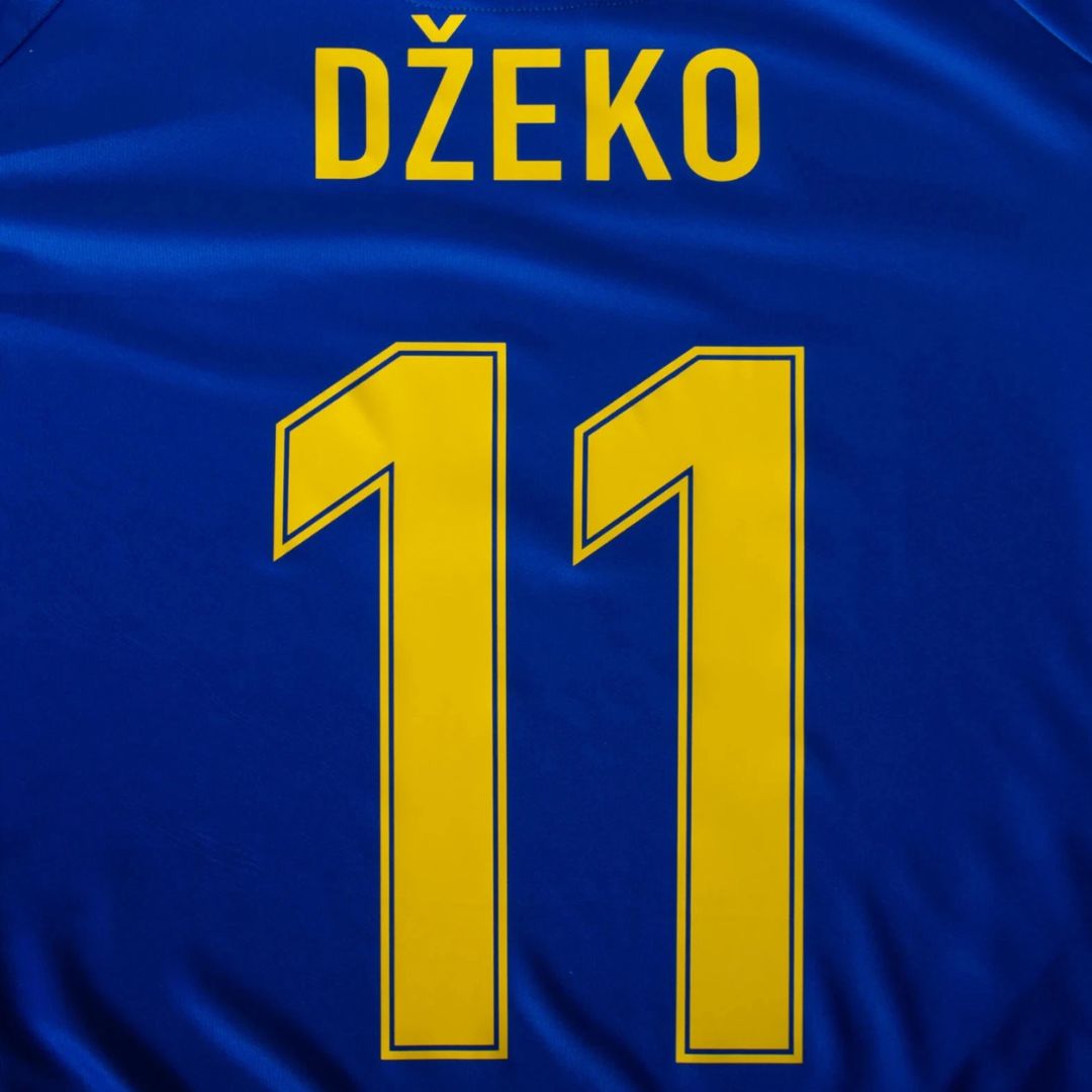 Bosnia and Herzegovina Džeko #11 Football Home Jersey Shirt