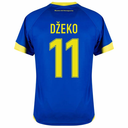 Bosnia and Herzegovina Džeko #11 Football Home Jersey Shirt