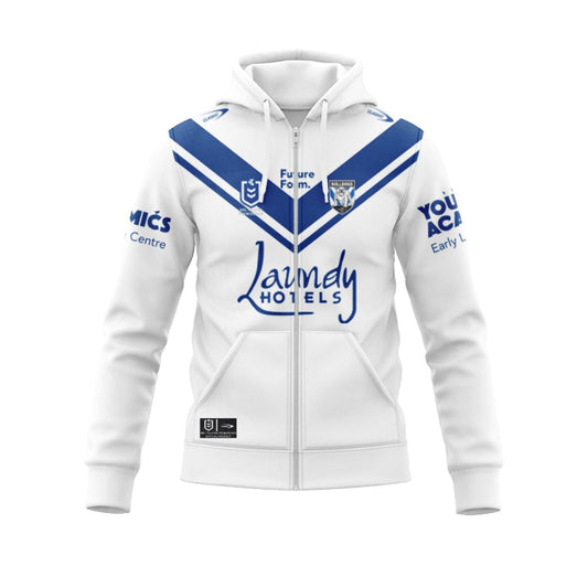 Canterbury Bankstown Bulldogs 2024 Home Hoodie with Zipper