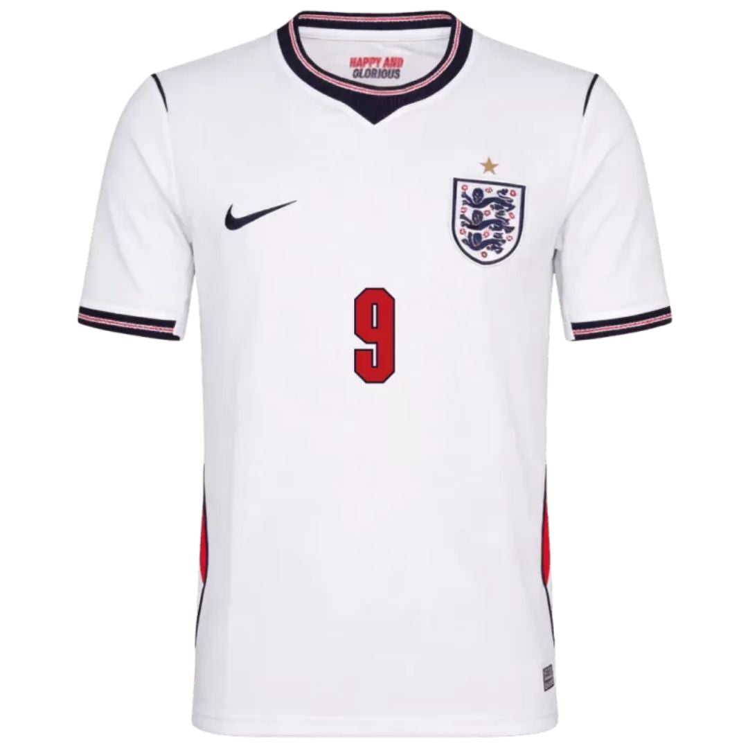 England Soccer 2026 World Cup Kane #9 Home Jersey Shirt