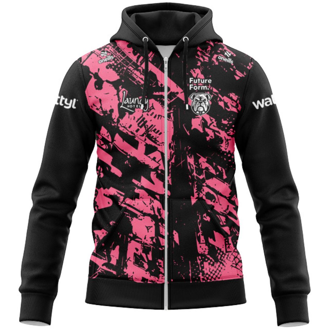 Canterbury Bankstown Bulldogs 2026 Captains Run Hoodie with Zipper