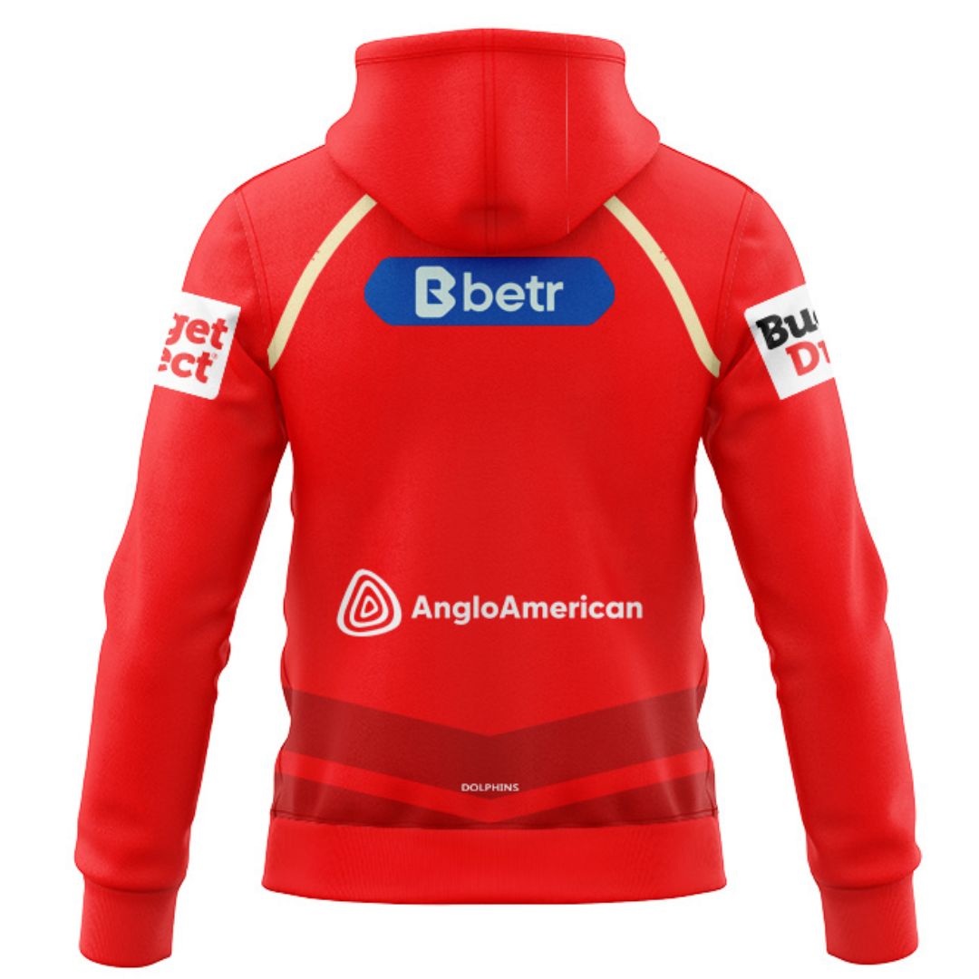 Redcliffe Dolphins 2026 Home Hoodie with Zipper