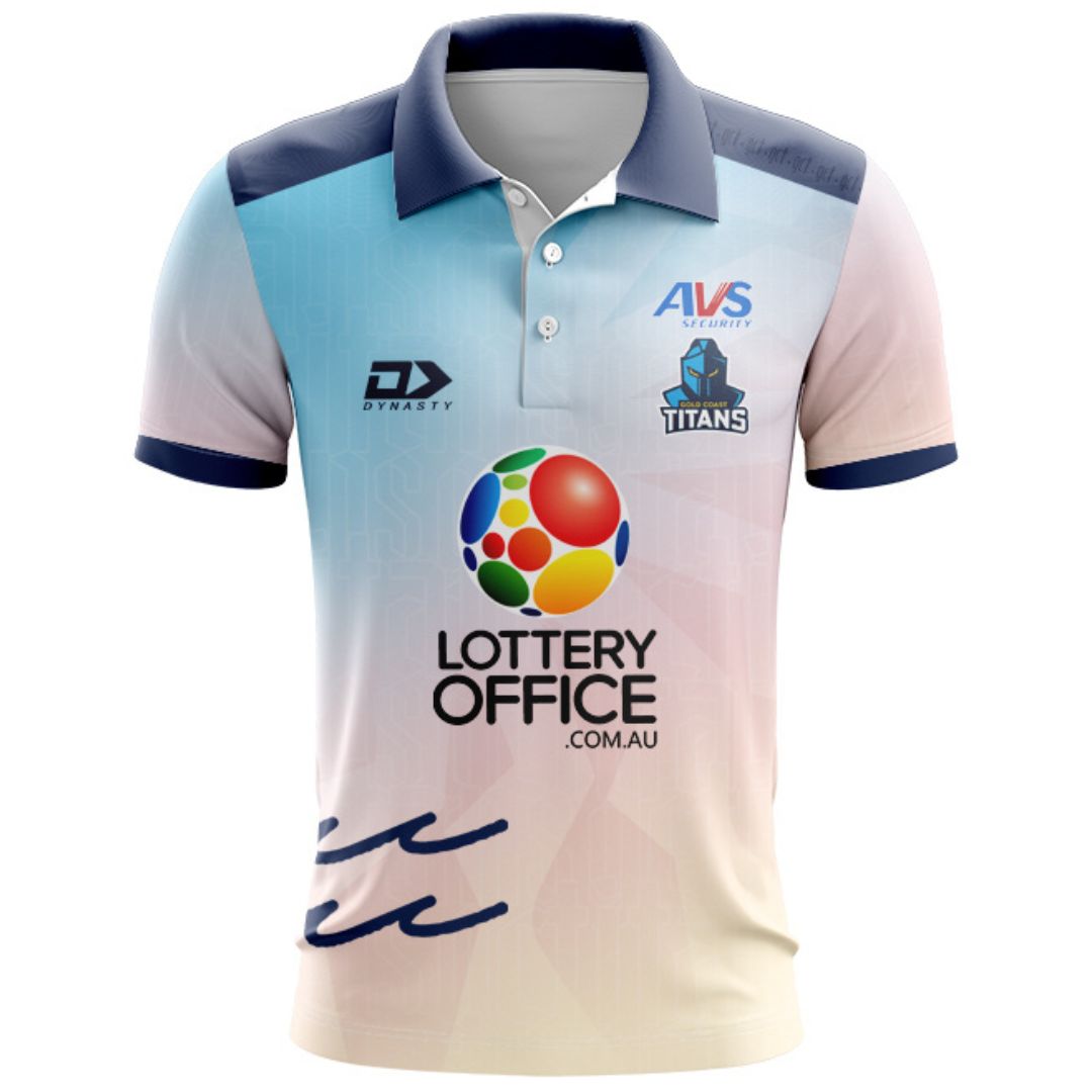 Gold Coast Titans 2026 Sunset Training Polo Shirt