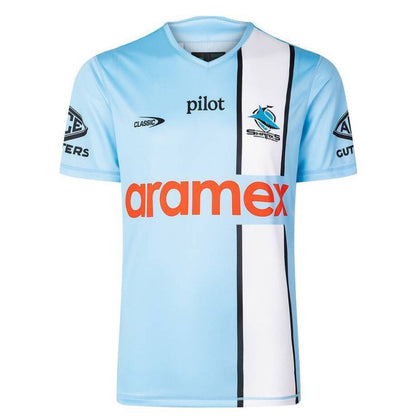 Cronulla Sutherland Sharks 2026 Sky Blue Training Shirt