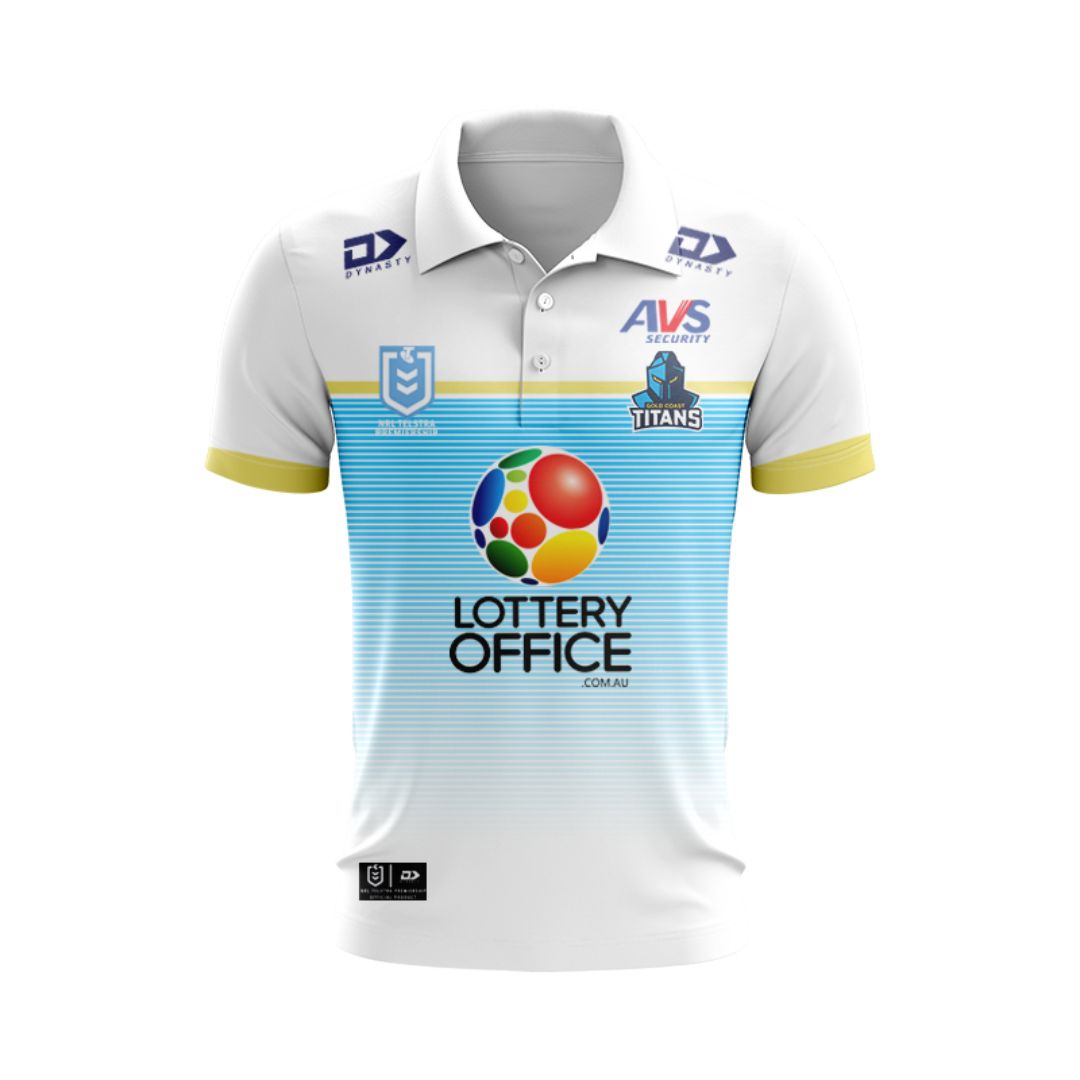 Gold Coast Titans 2025 Away Polo Shirt