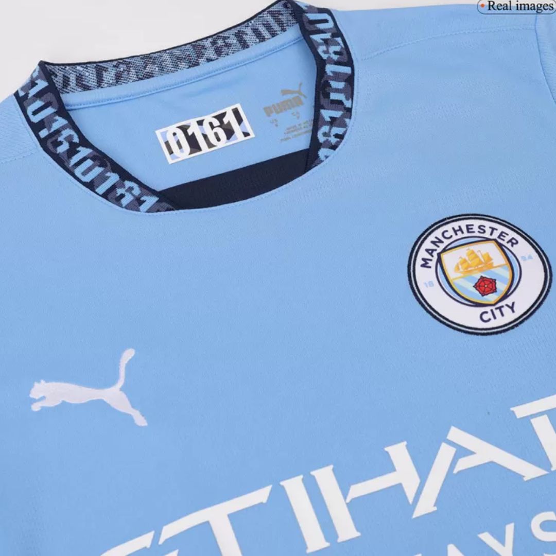 Manchester City 2024/25 Home Jersey Shirt Player's Edition