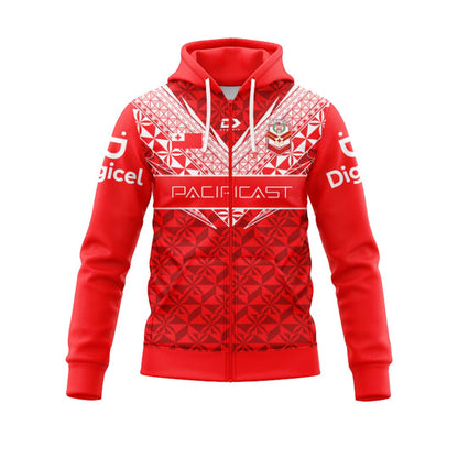 Mate Ma'a Tonga 2024 Hoodie with Zipper
