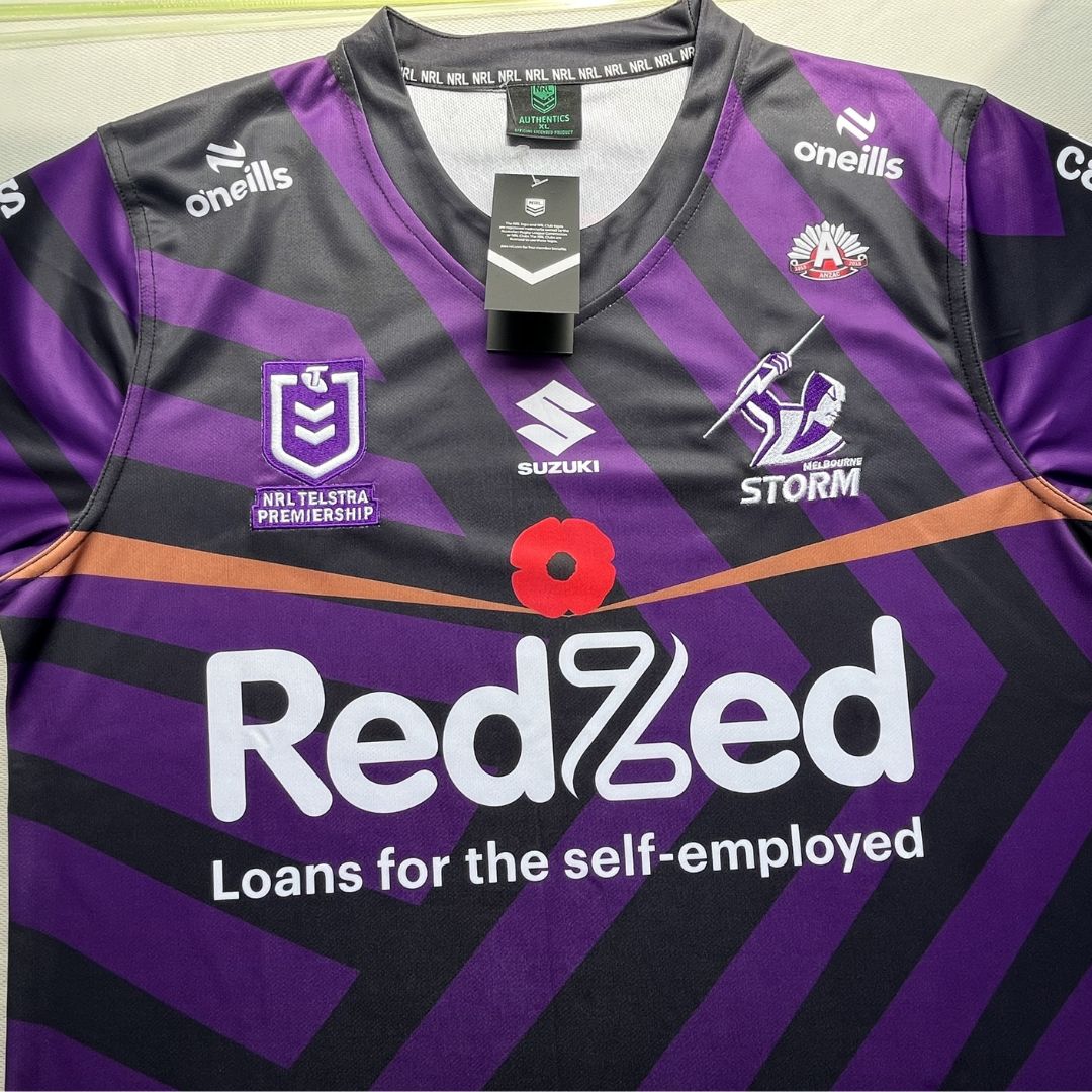 Melbourne Storm 2024 ANZAC Jersey