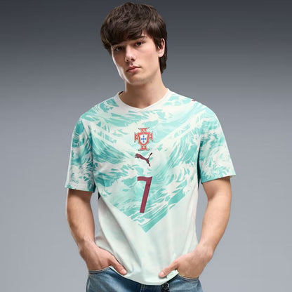 Portugal 2026 Cristiano Ronaldo Soccer World Cup of Football Away Jersey Shirt