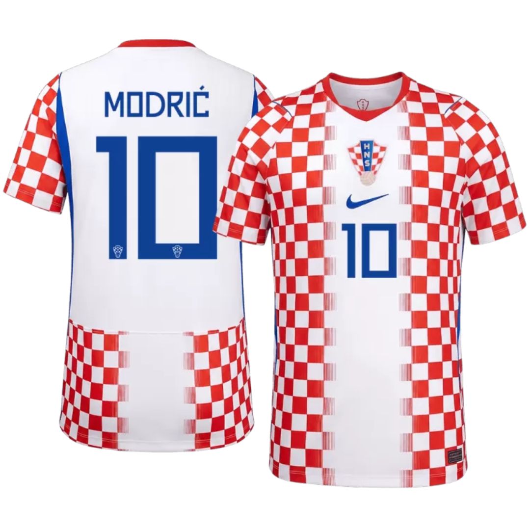 Croatia 2026 World Cup Modrić #10 Home Jersey Shirt