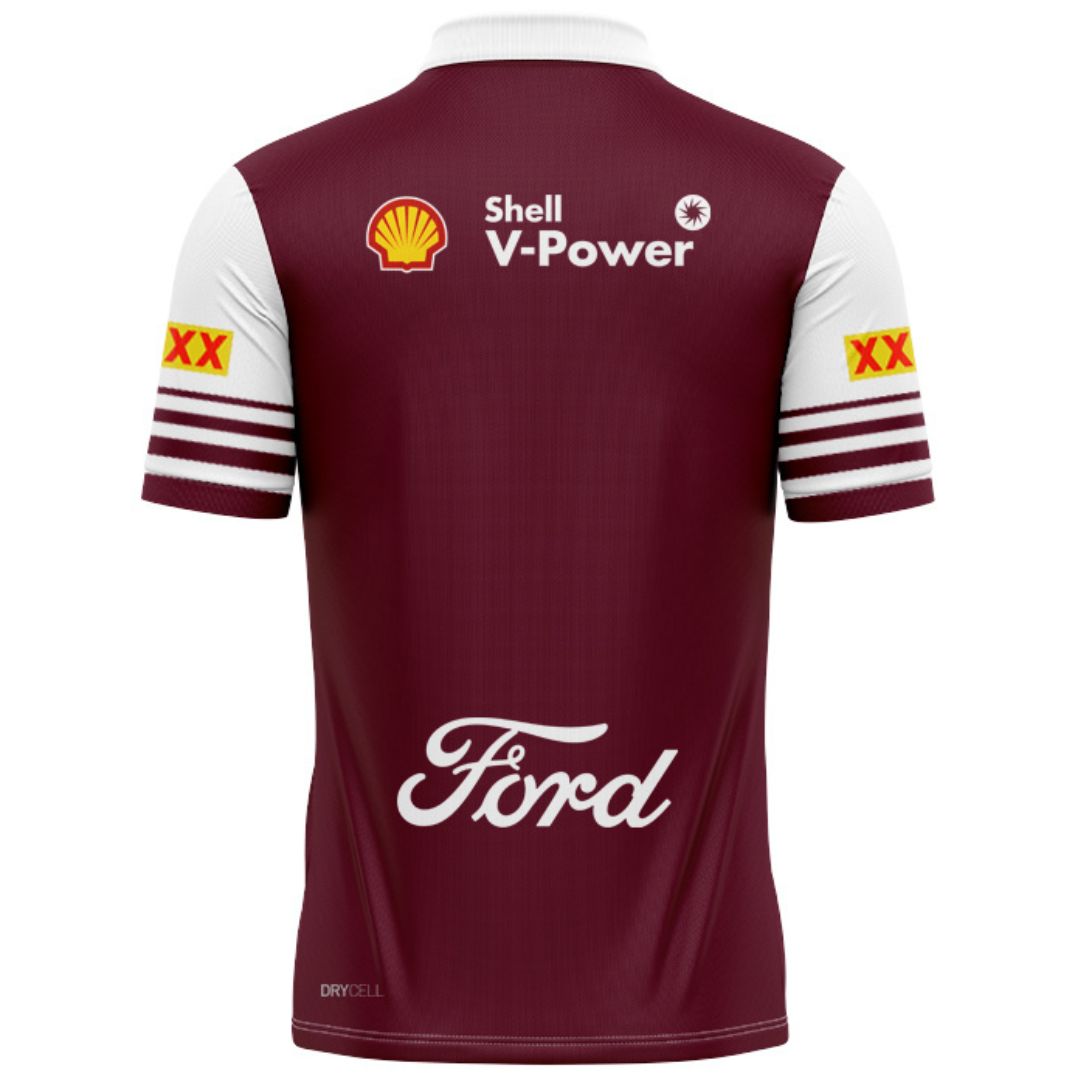 Queensland Maroons 2026 State Of Origin Harvey Norman Polo Shirt