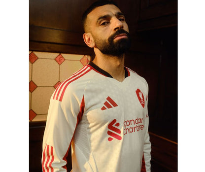 Liverpool 2025/26 Player's Edition Long Sleeve Away Jersey Shirt