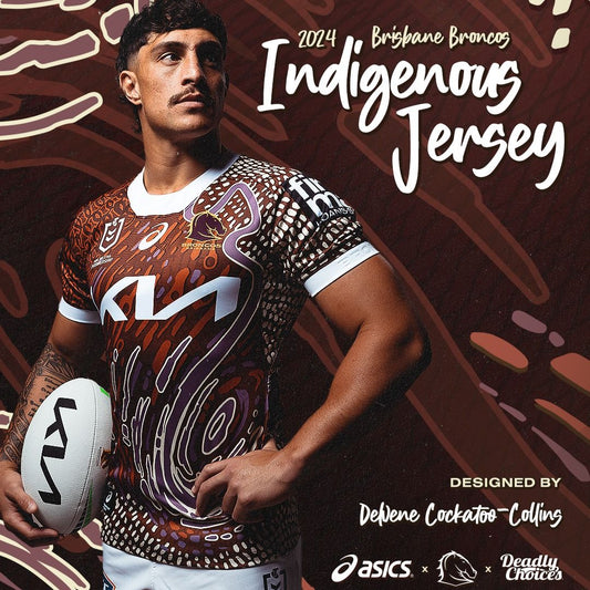 Brisbane Broncos 2024 Indigenous Jersey