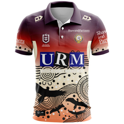 Manly Warringah Sea Eagles 2026 Indigenous Polo Shirt