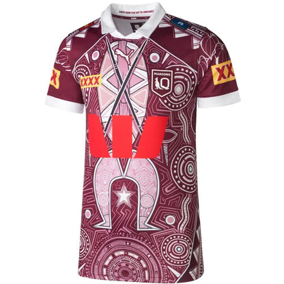 Queensland Maroons 2026 State Of Origin Indigenous Jersey