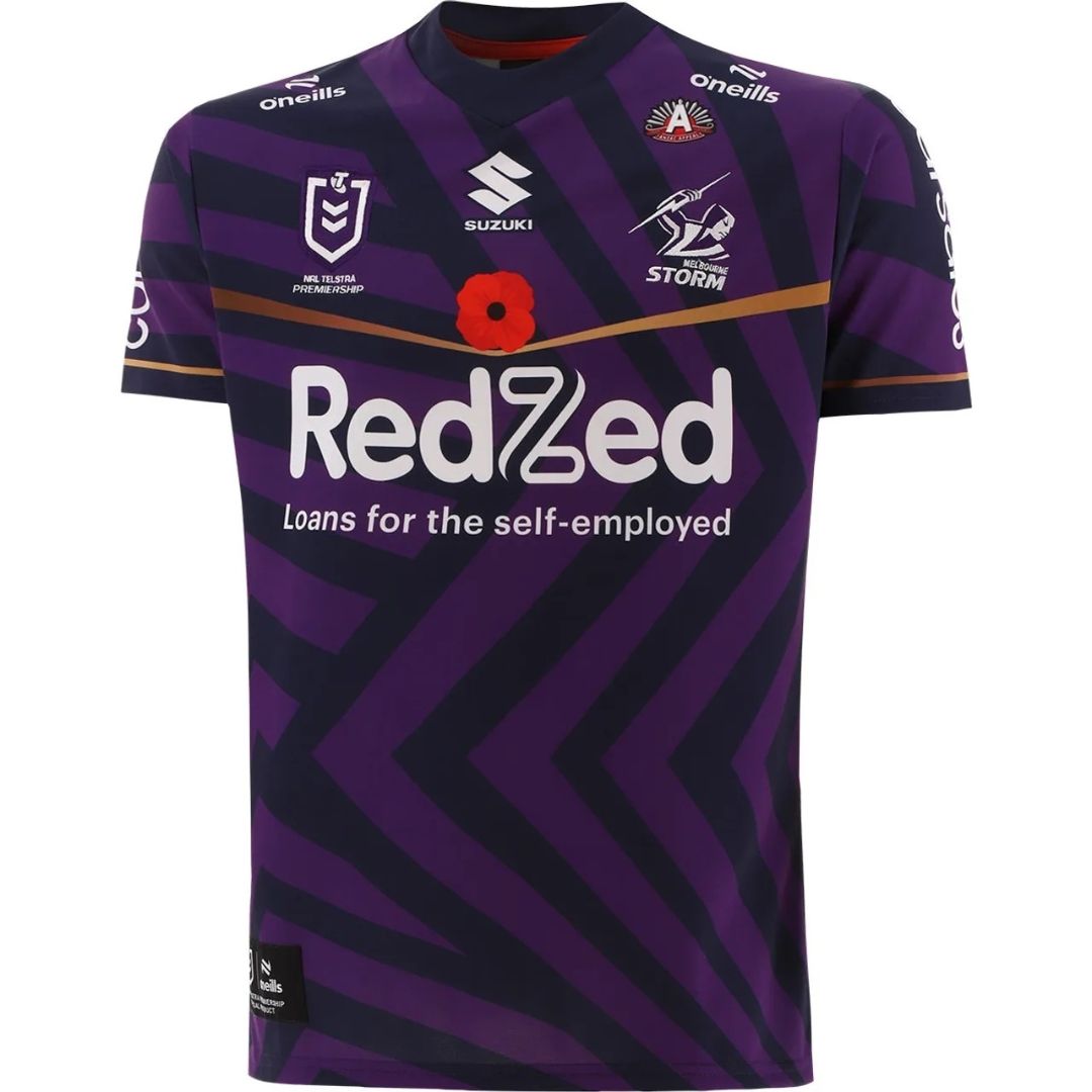 Melbourne Storm 2024 ANZAC Jersey