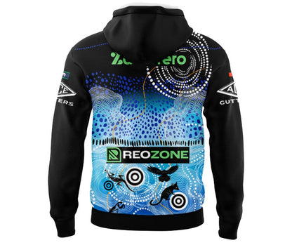 Cronulla Sutherland Sharks 2025 Indigenous Hoodie