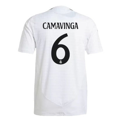 Real Madrid 2024/25 Camavinga #6 Home Jersey Shirt