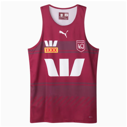 Queensland Maroons 2025 State Of Origin Training Singlet