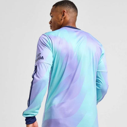 Arsenal Gunners 2024/25 Saka #7 Long Sleeve 3rd Jersey Shirt