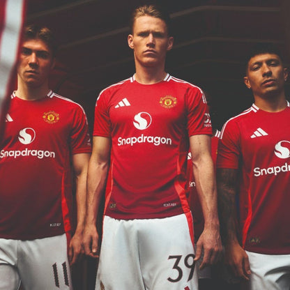Manchester United 2024/25 Home Jersey Shirt (Add Your Own Name & Number)