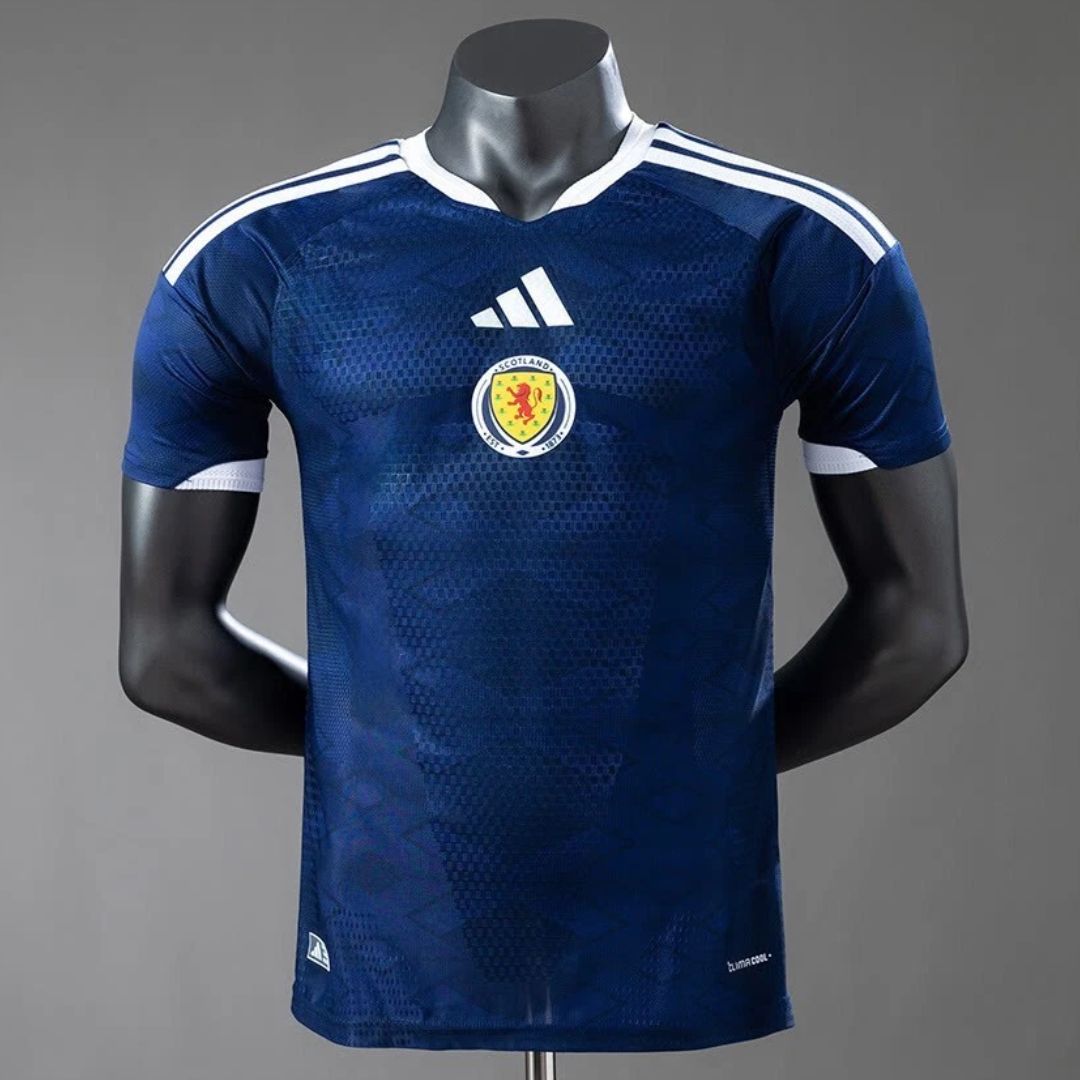Scotland Football 2026 World Cup Players Edition Home Jersey Shirt