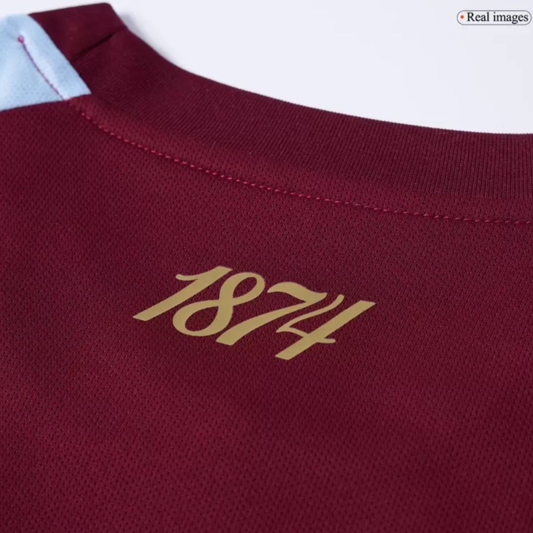 Aston Villa 2025/26 Home Jersey Shirt Player's Edition