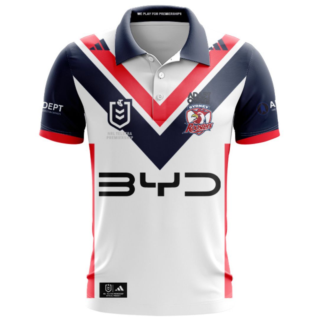Sydney Roosters 2026 Away Polo Shirt