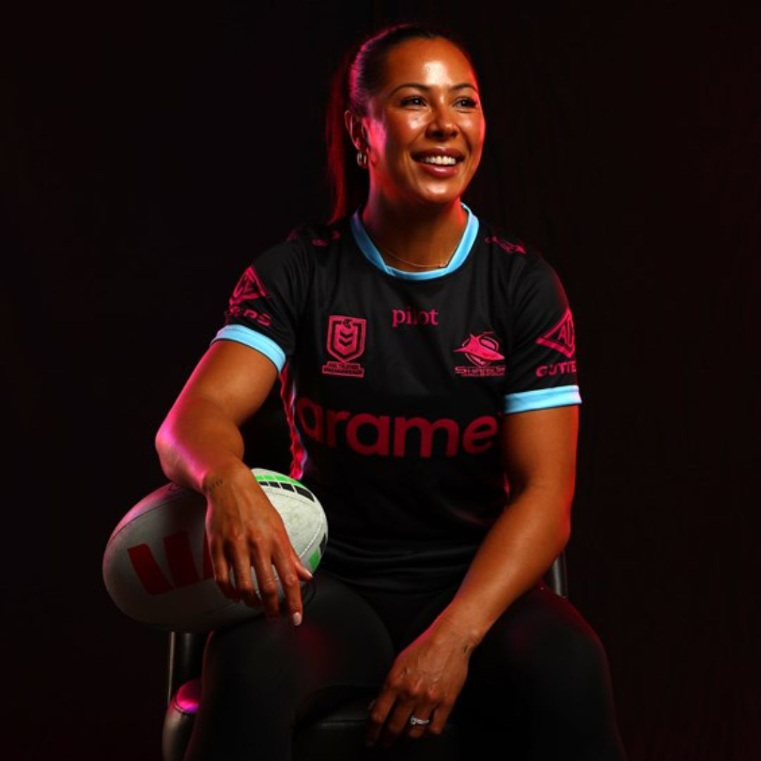 Cronulla Sutherland Sharks Women's 2026 Women In League Shirt