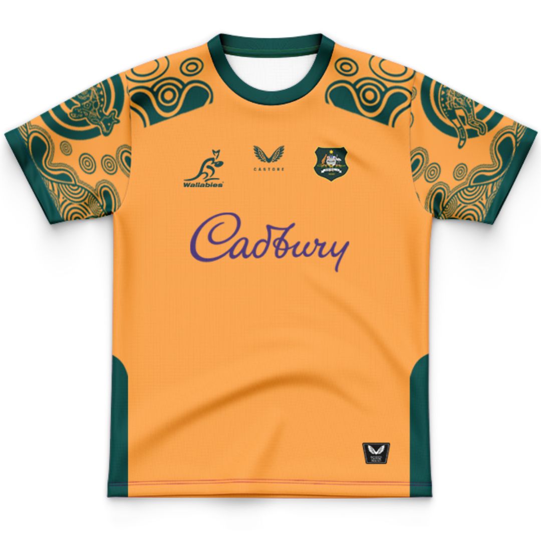 Australian Wallabies 2026 Kids First Nation Jersey