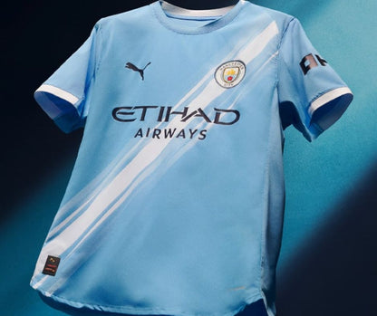 Manchester City 2025/26 Player's Edition Home Jersey Shirt