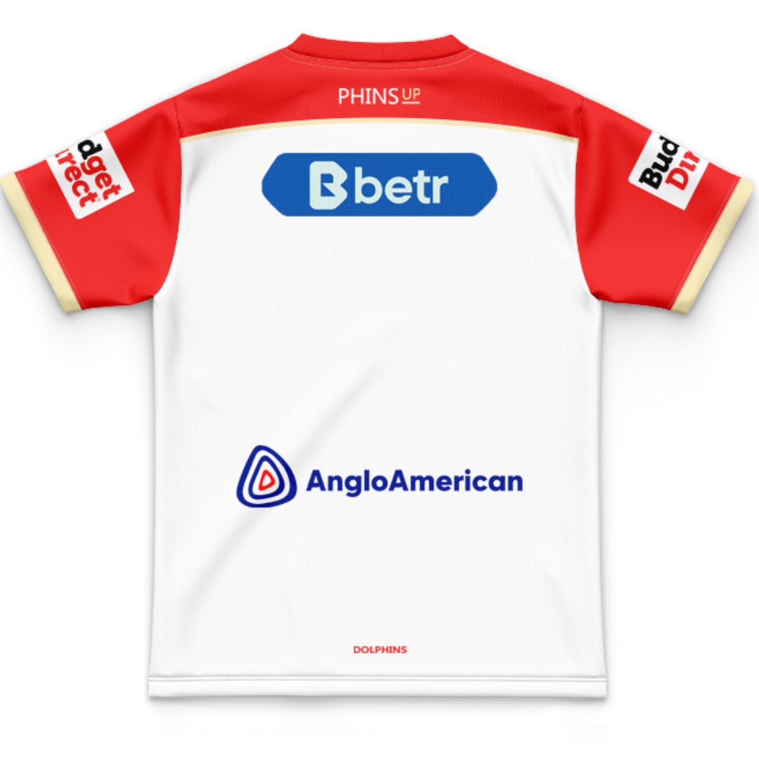 Redcliffe Dolphins 2026 Kids Away Jersey