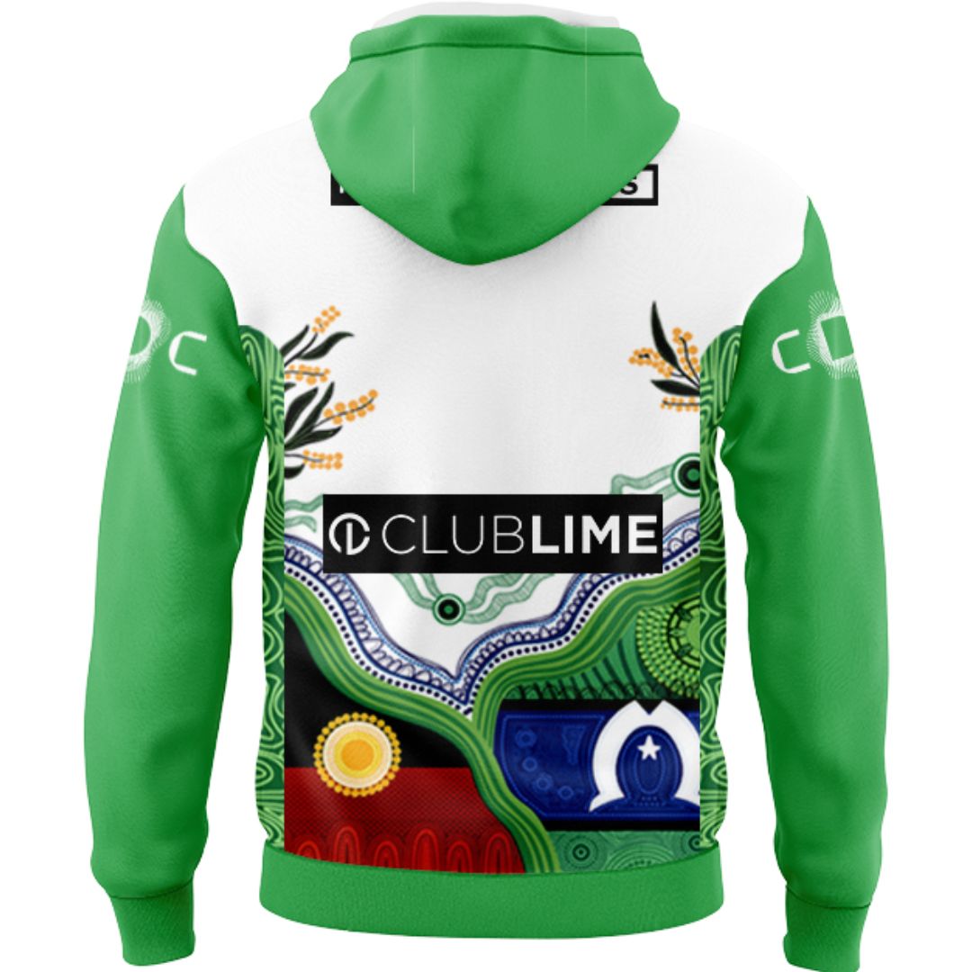 Canberra Raiders 2026 Indigenous Hoodie with Zipper