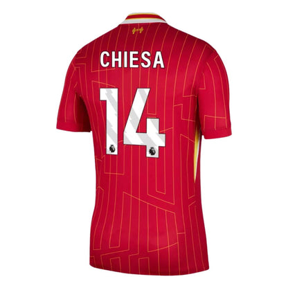 Liverpool 2024/25 Chiesa #14 Home Jersey Shirt