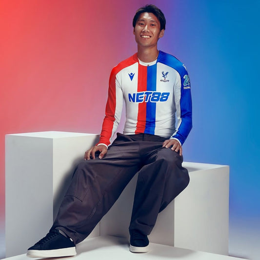 Crystal Palace 2025/26 Long Sleeve Away Jersey Shirt