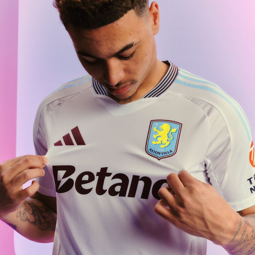 Aston Villa 2024/25 Away Jersey Shirt (Add Your Own Name & Number)