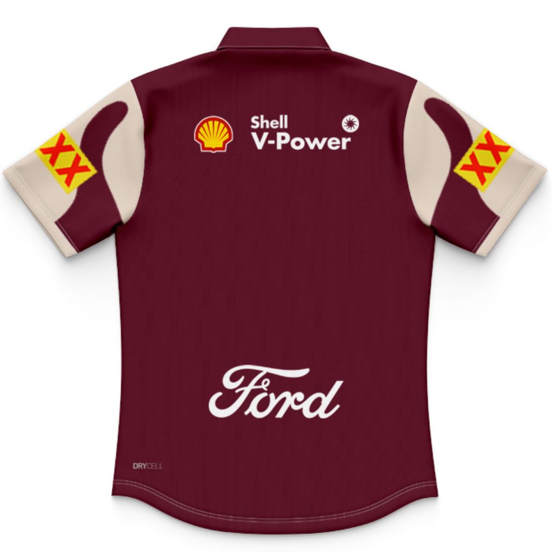 Queensland Maroons 2026 State Of Origin Kids Training Polo Shirt