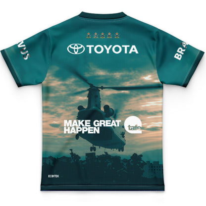 North Queensland Cowboys 2026 Kids Defence Jersey