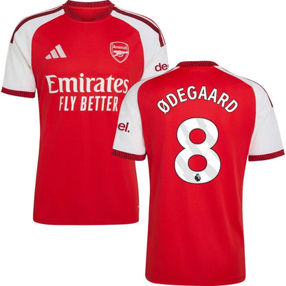 Arsenal Gunners 2026/27 Ødegaard #8 Home Jersey Shirt