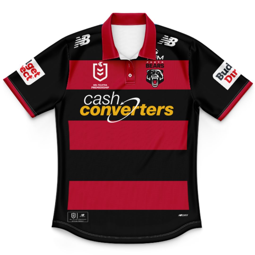 Perth Bears 2027 Kids Home Polo Shirt