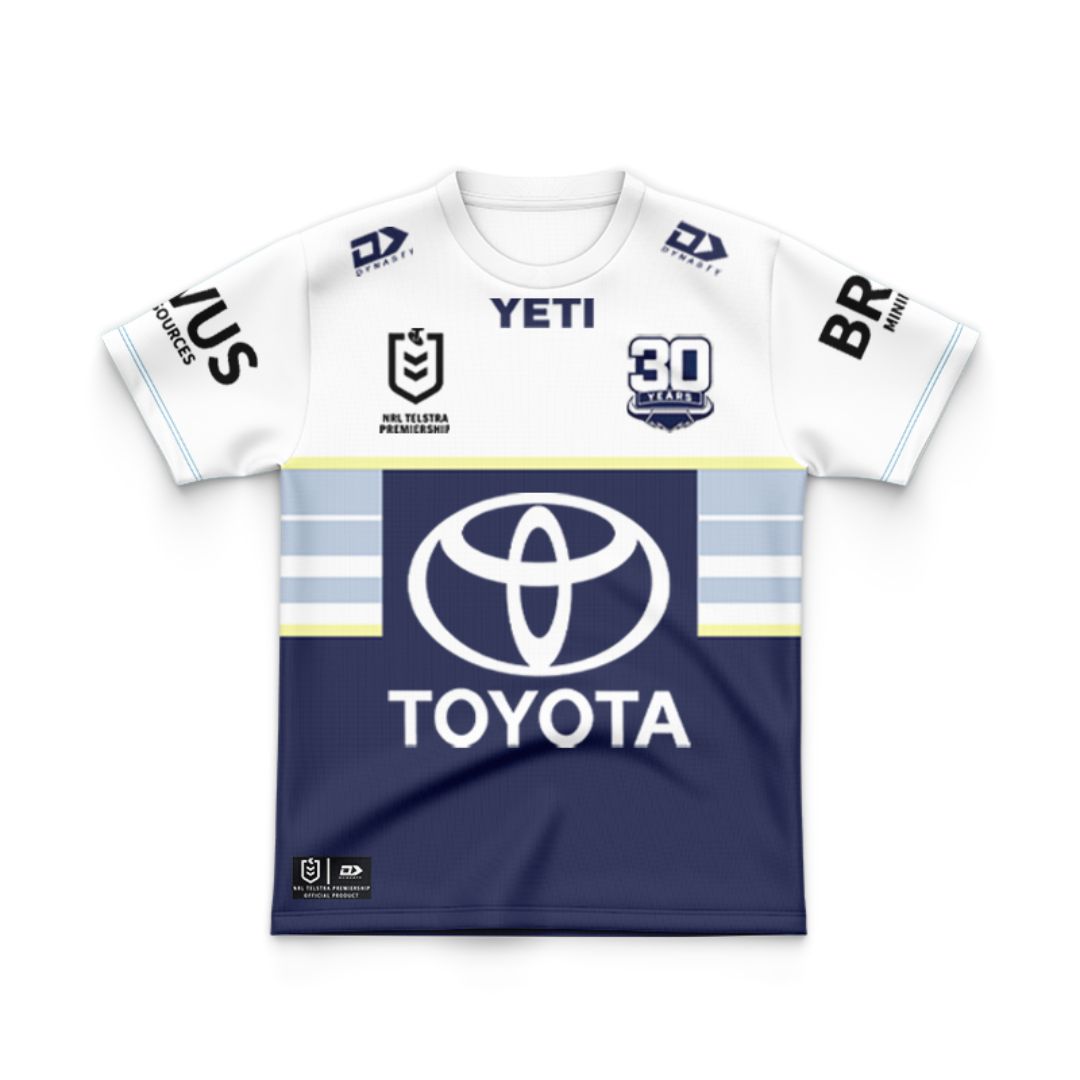 North Queensland Cowboys 2025 Kids Away Jersey