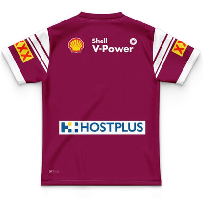 Queensland Maroons 2024 State Of Origin Kids Harvey Norman Jersey