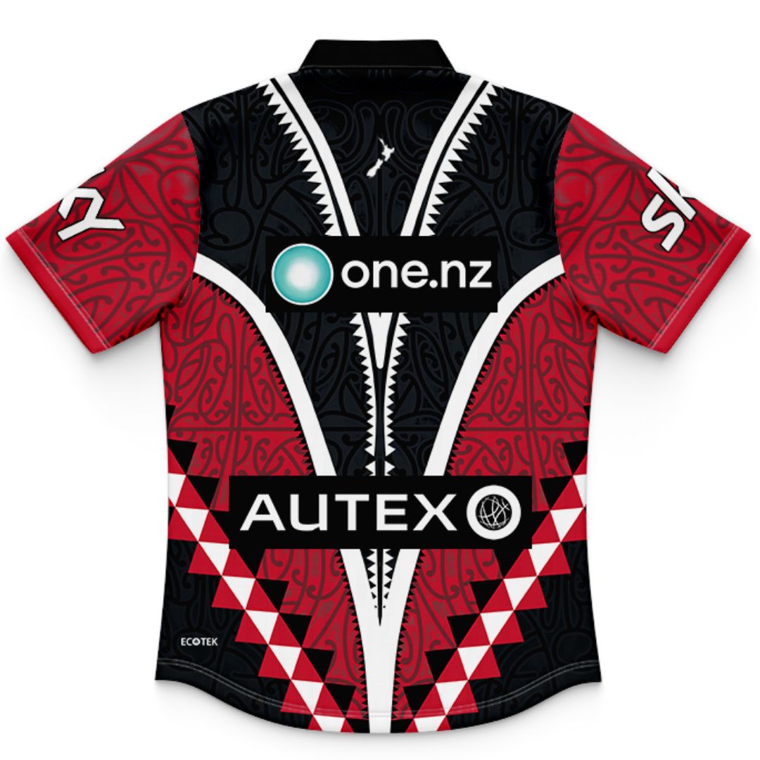 New Zealand Warriors 2026 Kids Te Ārahi Polo Shirt