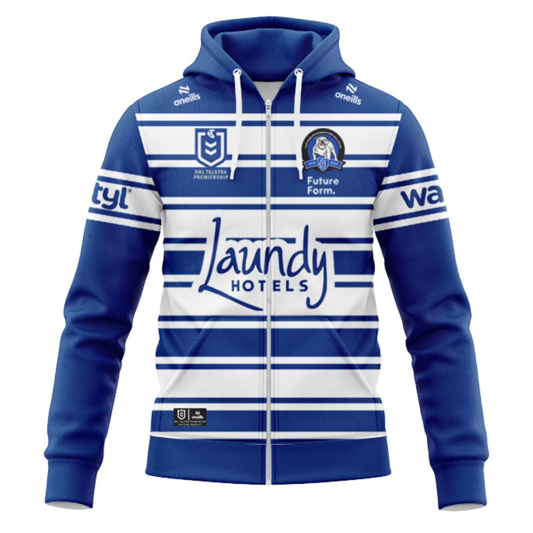 Canterbury Bankstown Bulldogs 1935 Commemorative Hoodie with Zipper
