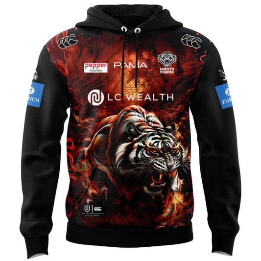 Wests Tigers 2026 Captains Run Hoodie